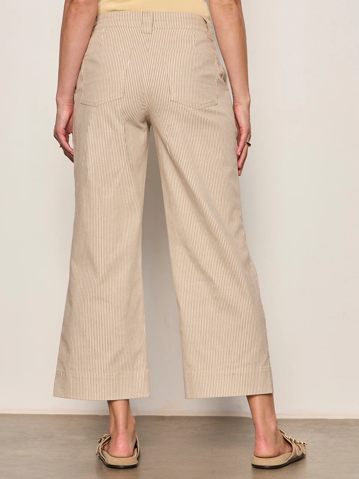 Lily Stripe Cropped Pant Lido Stripe Petite Sizing - Image 2