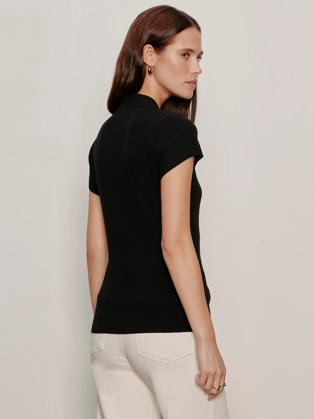 Lover Girl Ribbed Sweater Black - Image 2