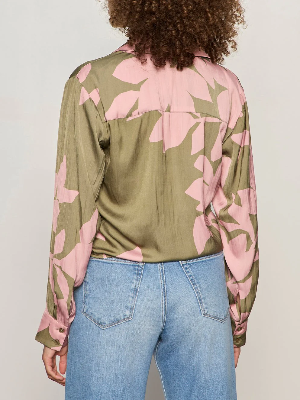 Lover Tie Shirt Pink Silhouette Petite Sizing - Image 2