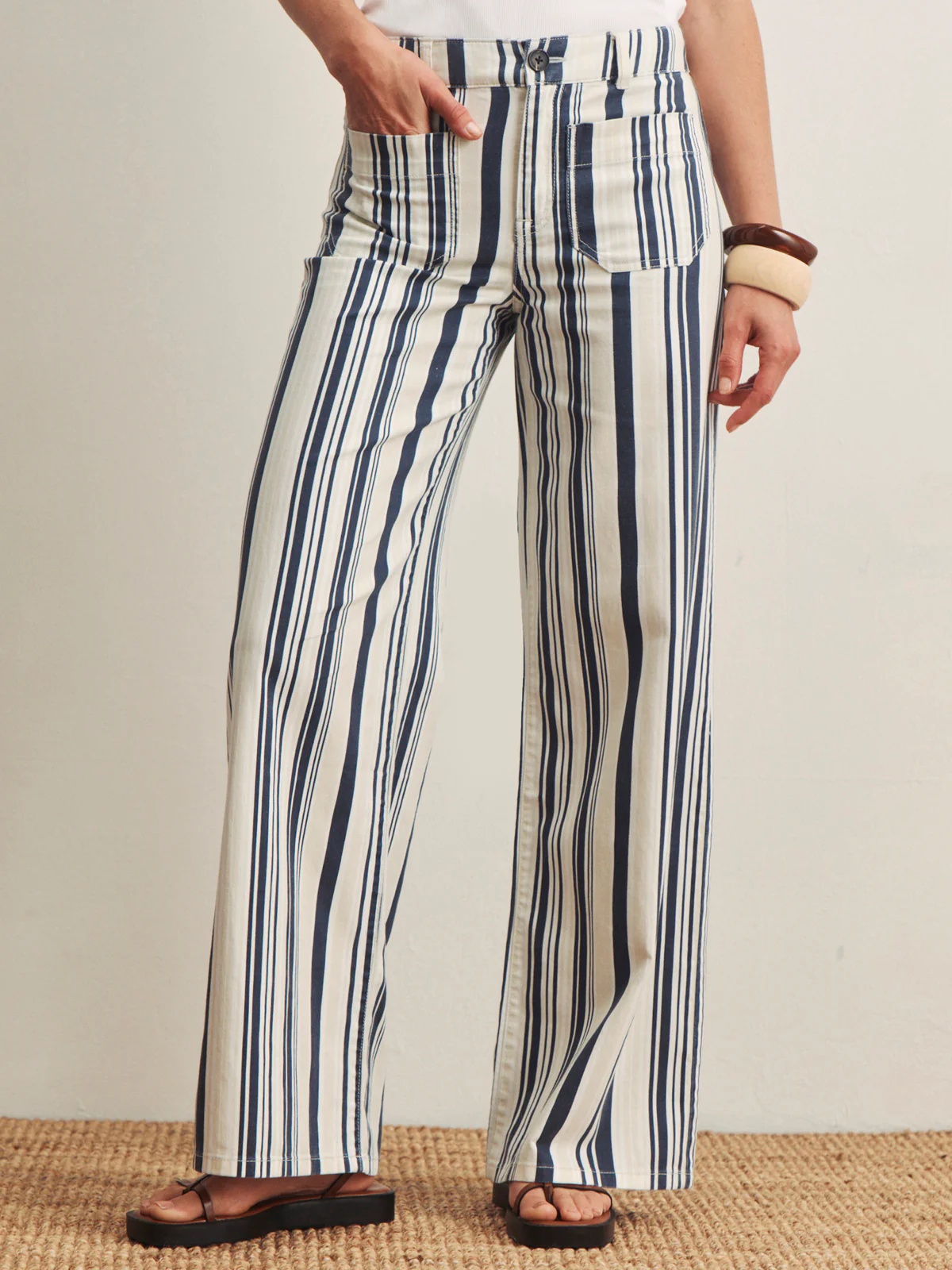 Marine Full Length Jean Sail Stripe - Image 4