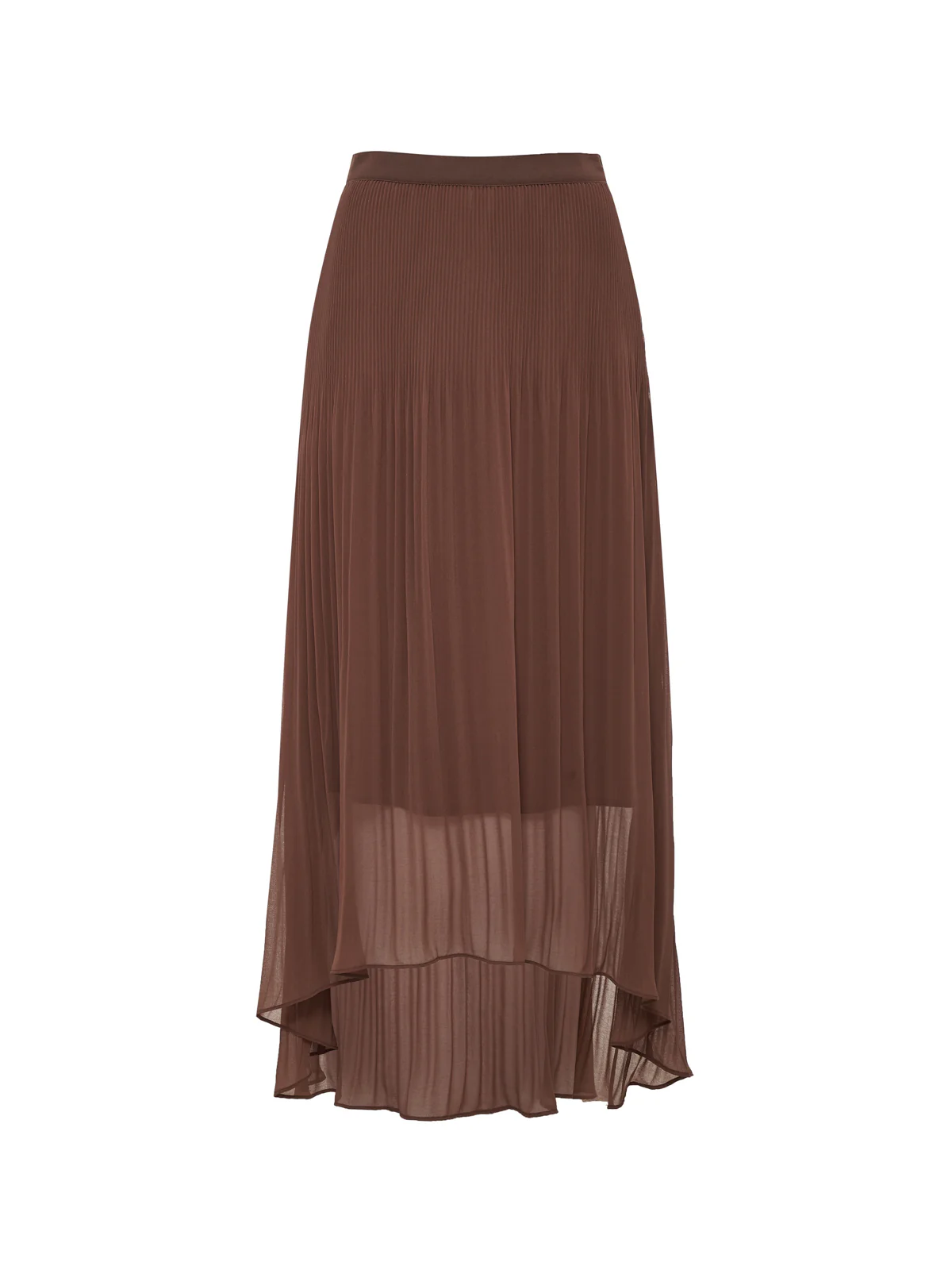 Meant To Be Pleated Midi Skirt Mud Bath - Image 6