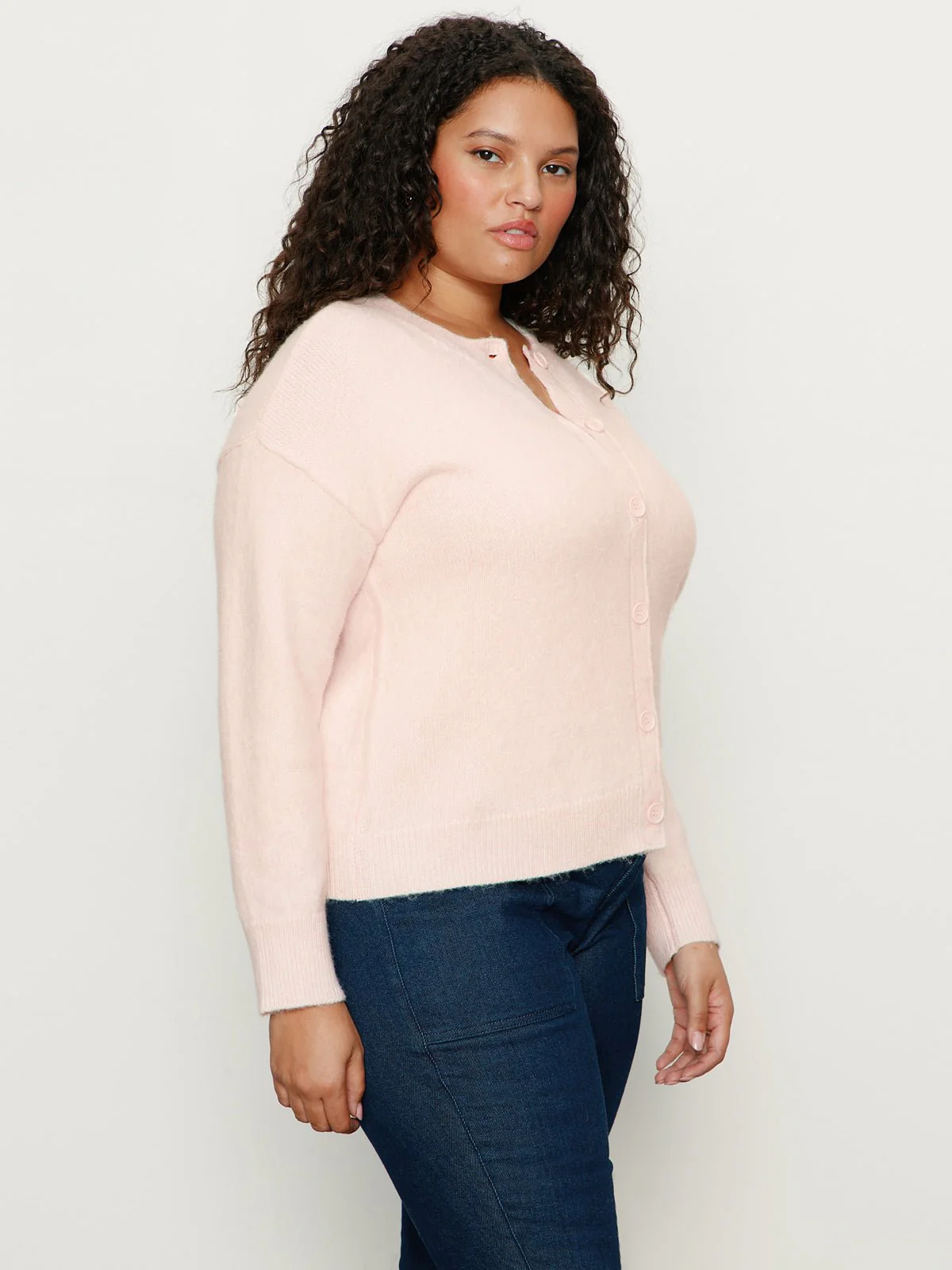 Must-Have Cardi Pink Milk Extended Sizing - Image 3