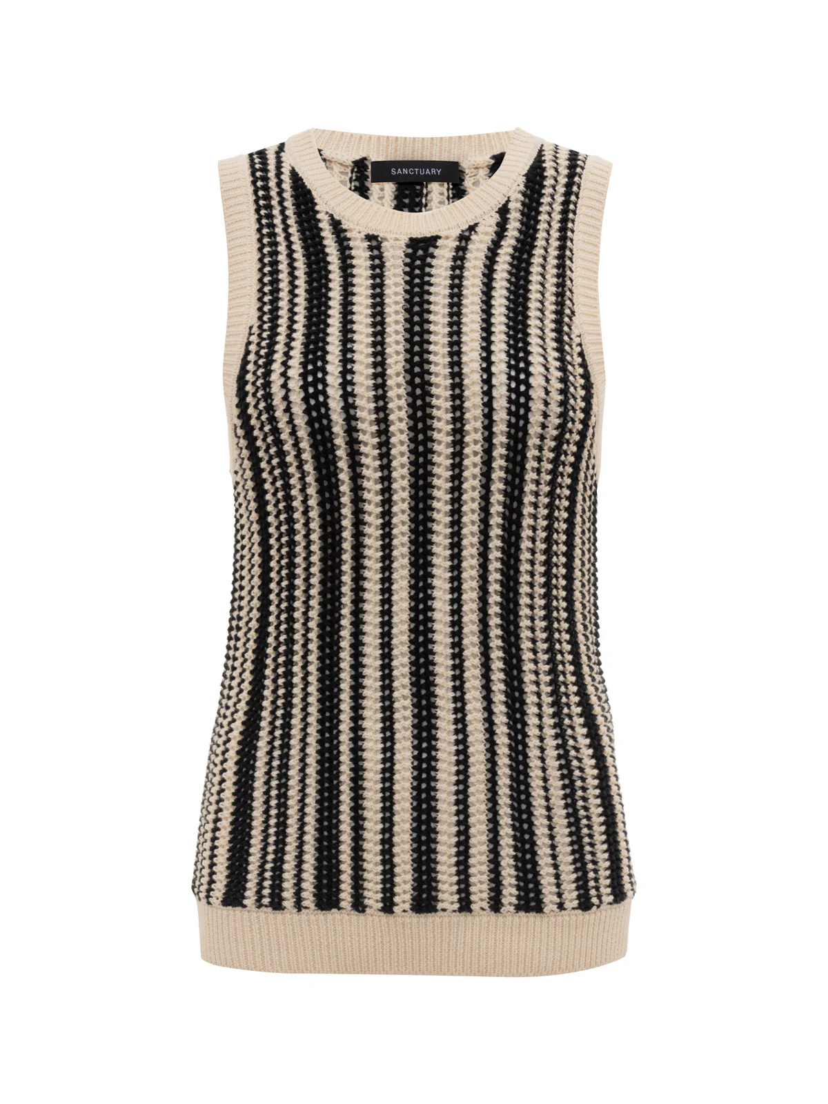 Natural State Halter Tank Cabana Stripe - Image 8