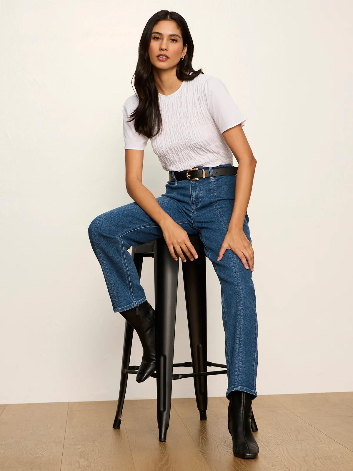 Nixie Slim Straight Ankle Jean Medium - Image 10