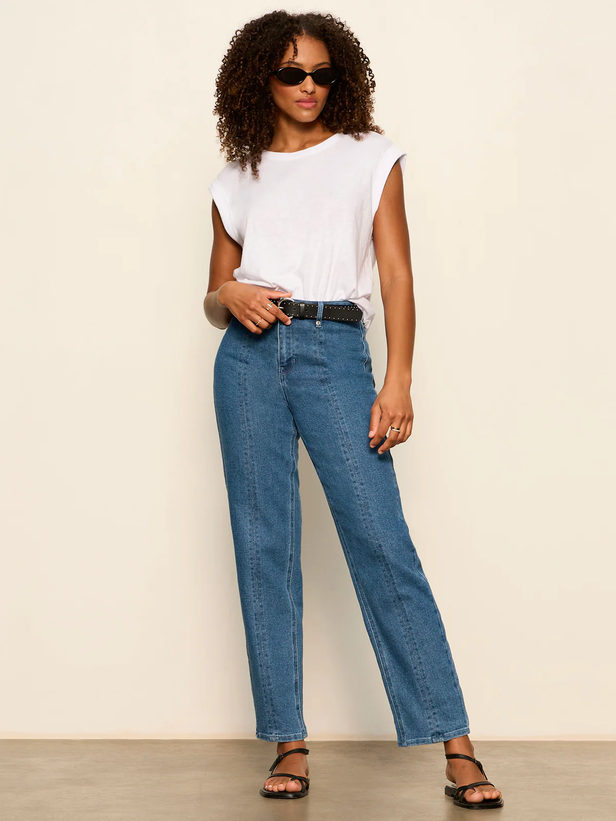 Nixie Slim Straight Ankle Jean Medium - Image 8