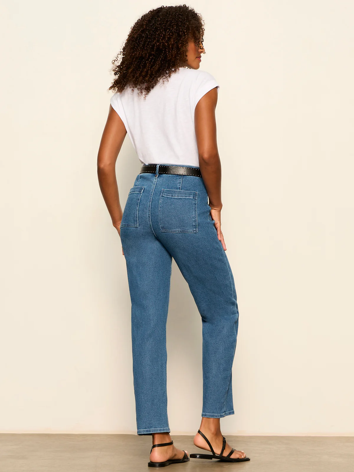 Nixie Slim Straight Ankle Jean Medium - Image 9