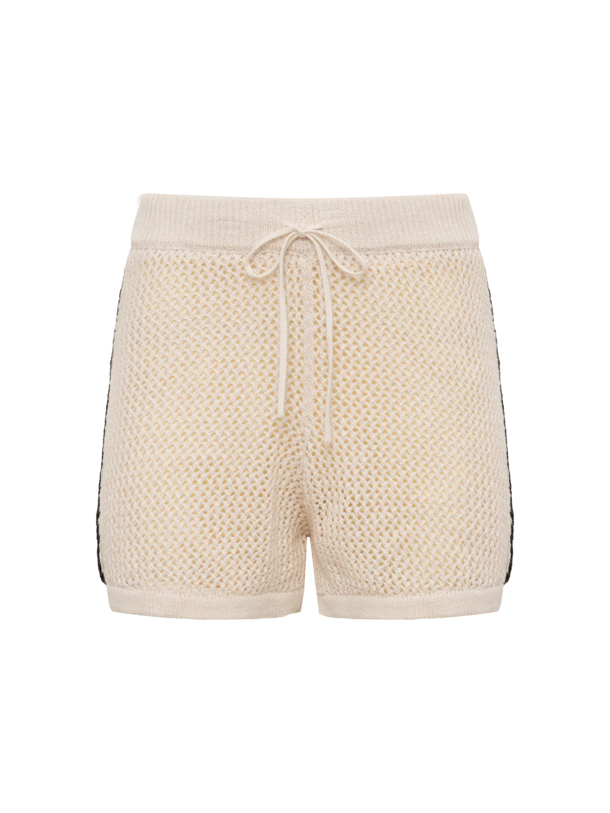 Open Stitch Track Short Collagen/Black - Image 7
