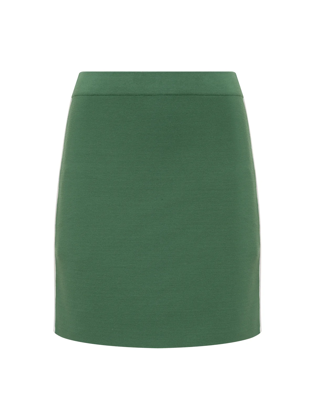 Places To Be Knit Track Skirt Green Juice/Chalk - Image 7