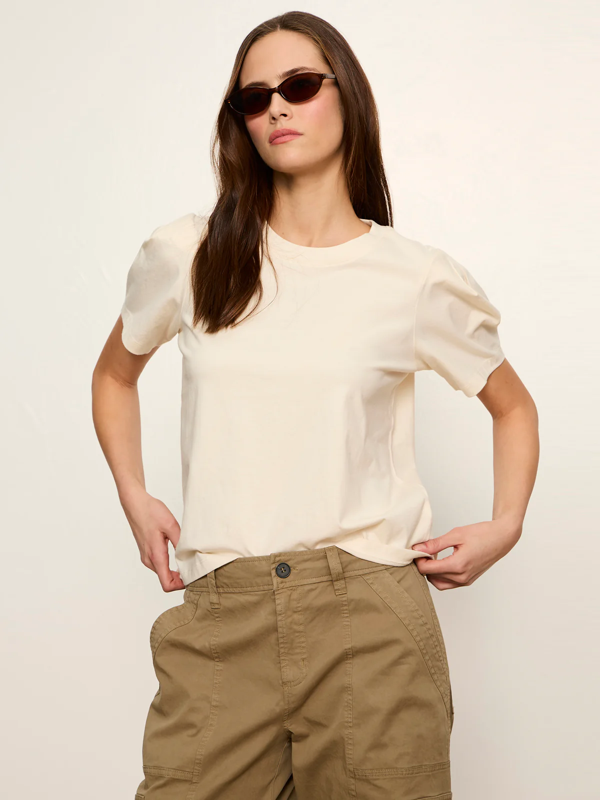 Pleated Tee Collagen - Image 4
