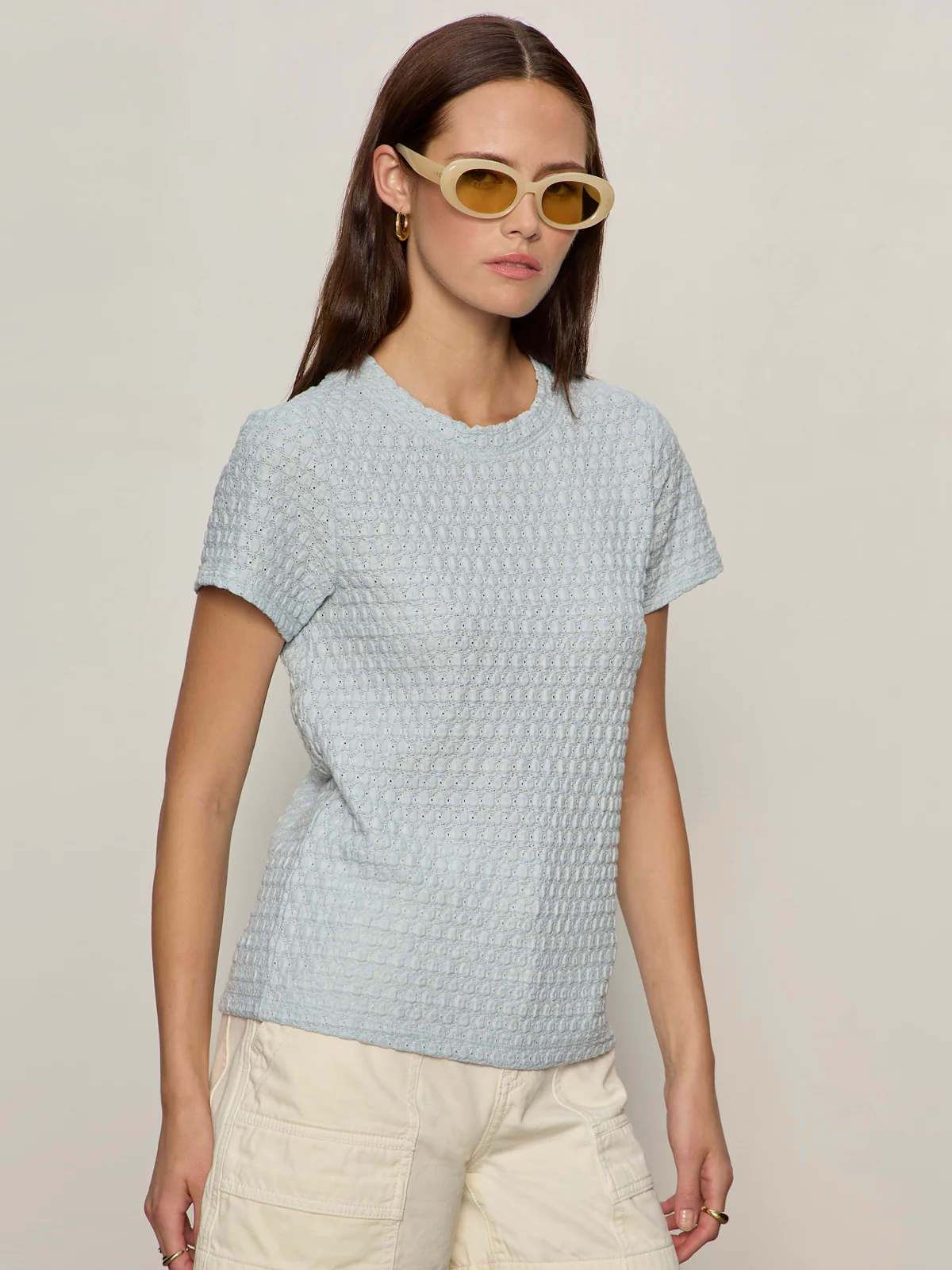 Pucker Up Perfect Tee Blue Aura - Image 3