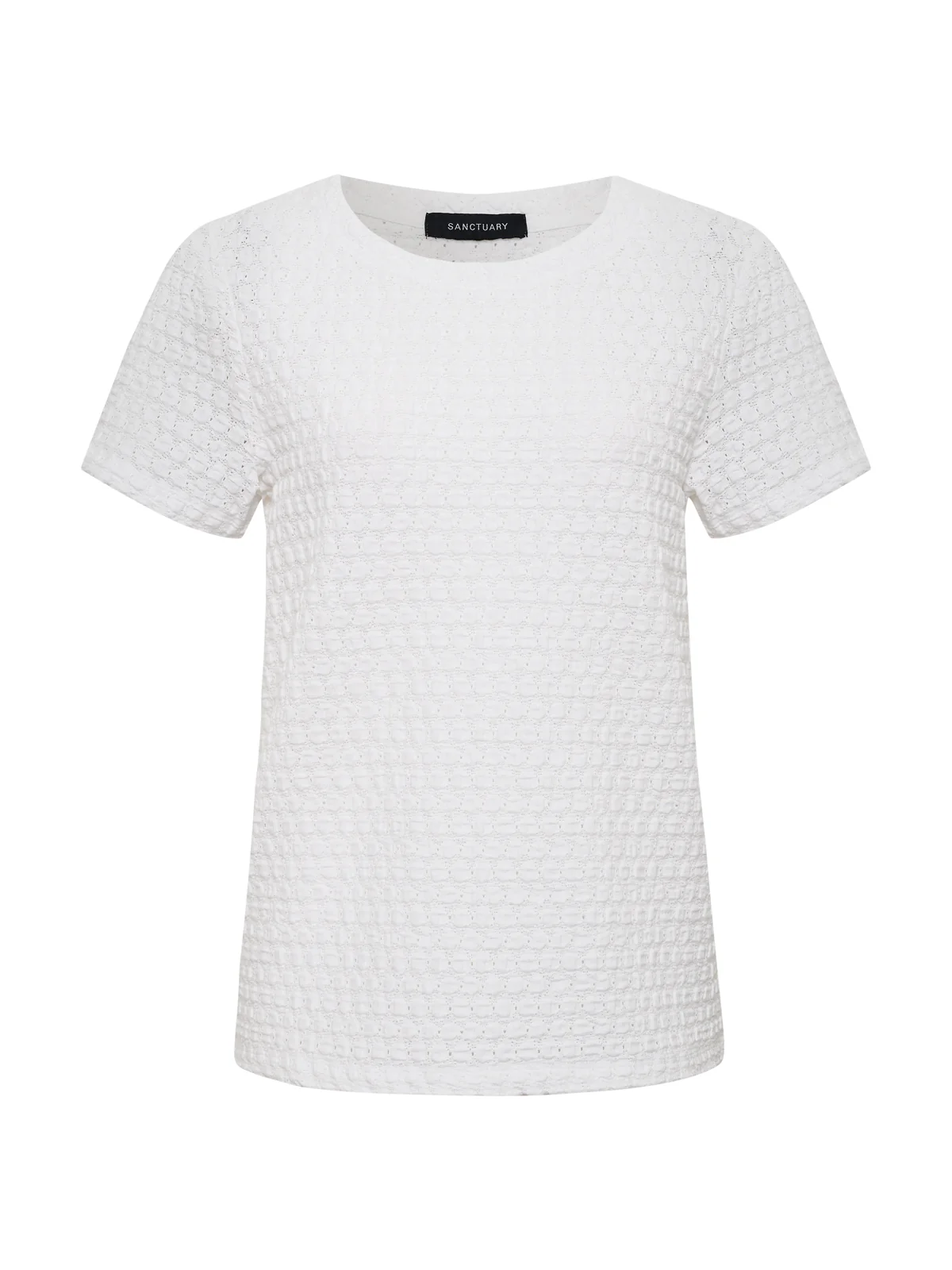 Pucker Up Perfect Tee White Petite Sizing - Image 4
