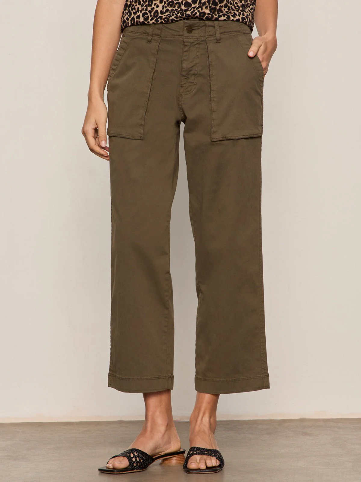 Ranger Pant Burnt Olive Petite Sizing - Image 2