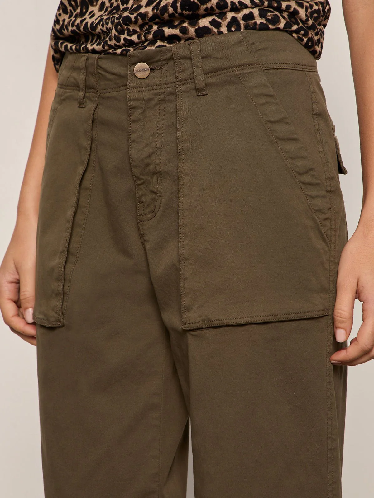 Ranger Pant Burnt Olive Petite Sizing - Image 4