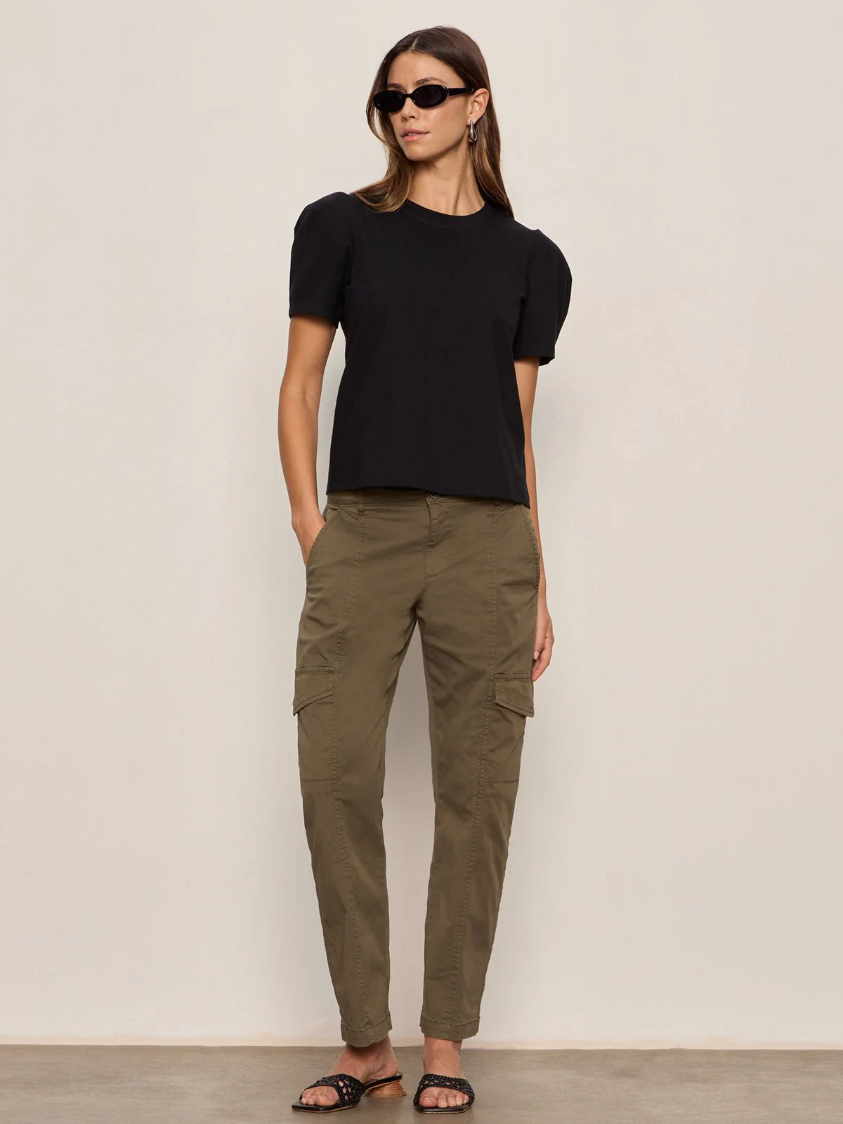 Rebel Straight Crop Pant Fatigue - Image 6