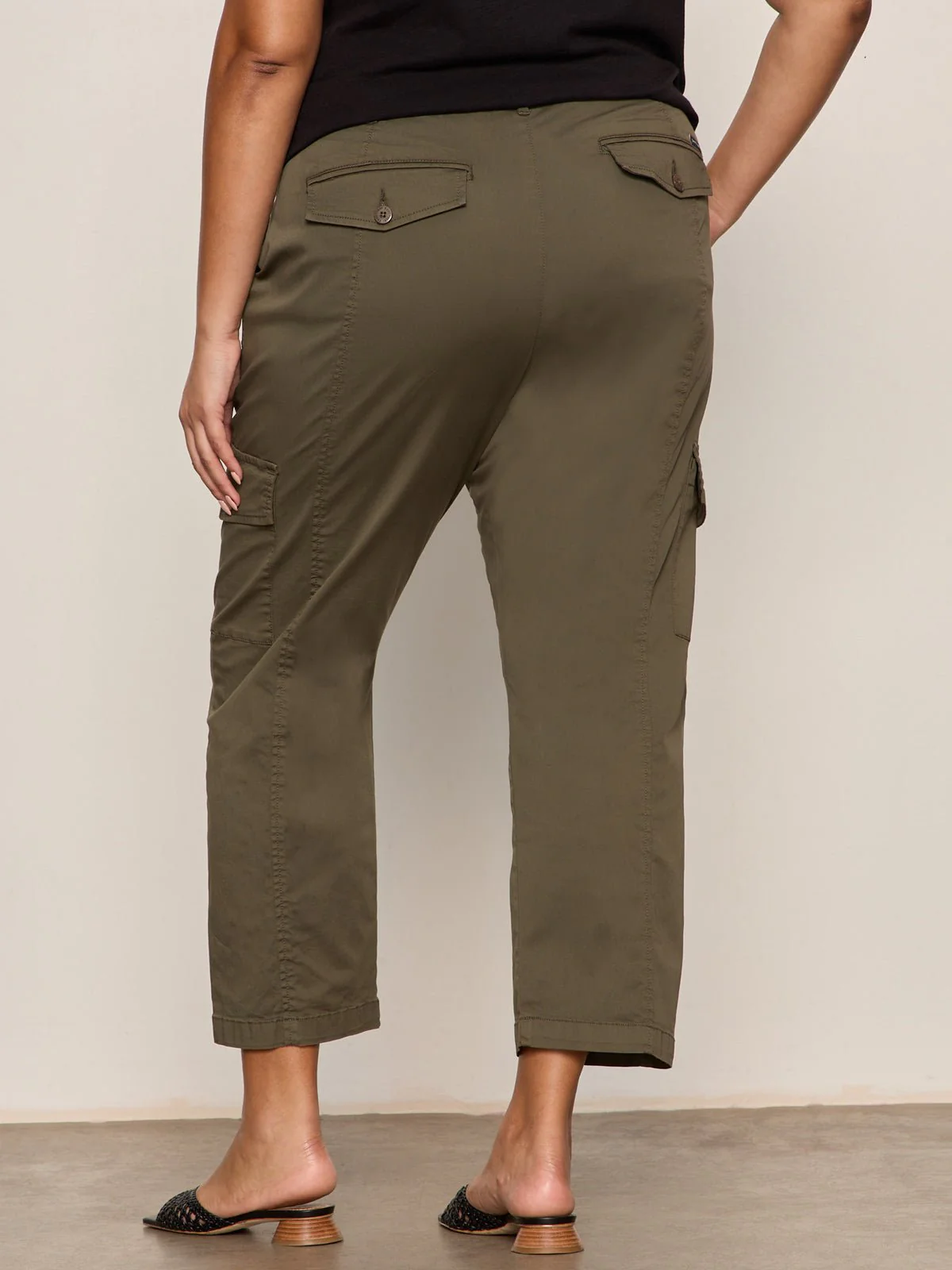 Rebel Straight Crop Pant Fatigue Extended Sizing - Image 3