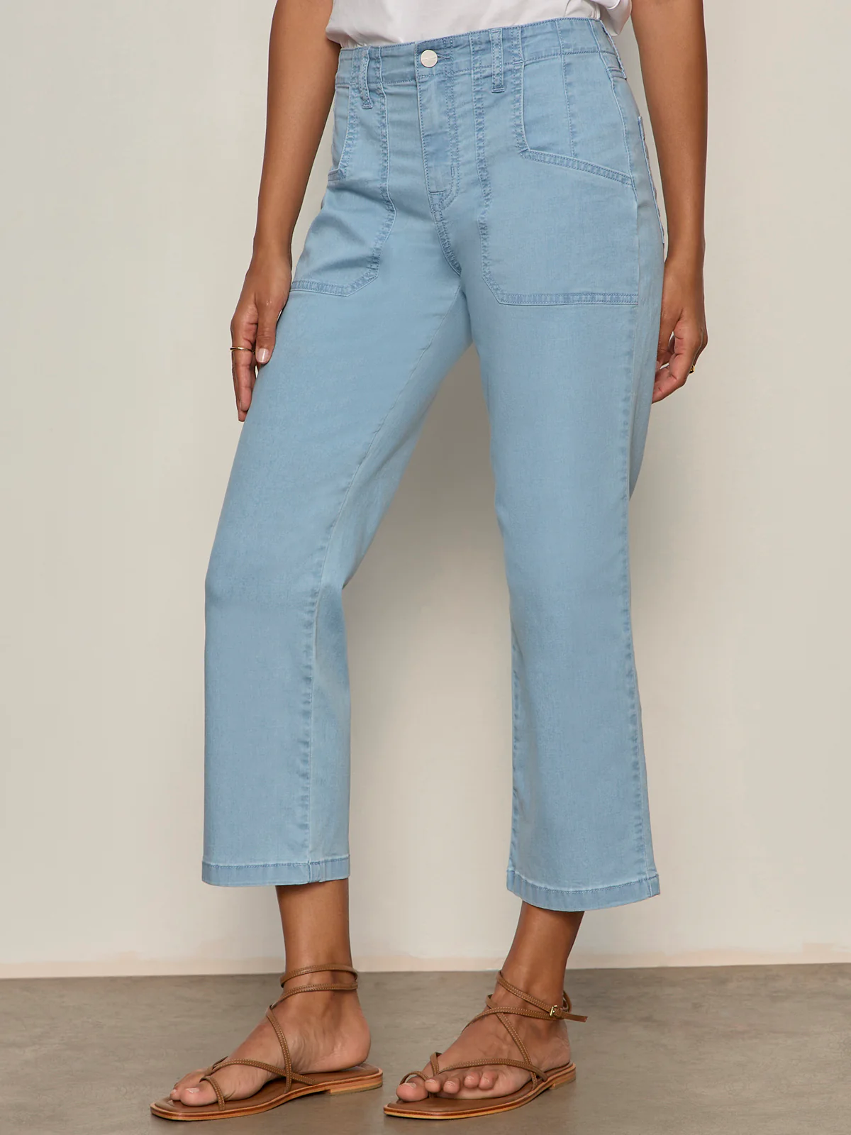 Retreat Crop Jean Skyline - Image 3
