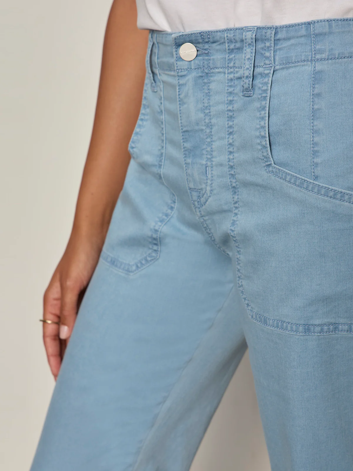 Retreat Crop Jean Skyline - Image 4