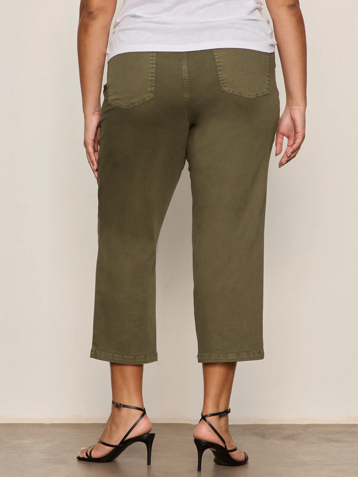 Retreat Crop Pant Burnt Olive Extended Sizing - Image 2