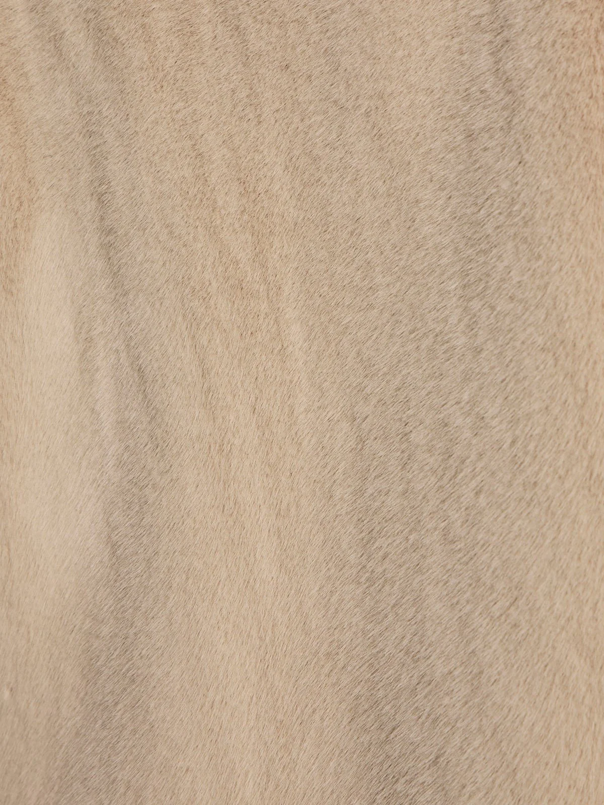 Reversible Fur Liner Jacket Almond Cream - Image 6