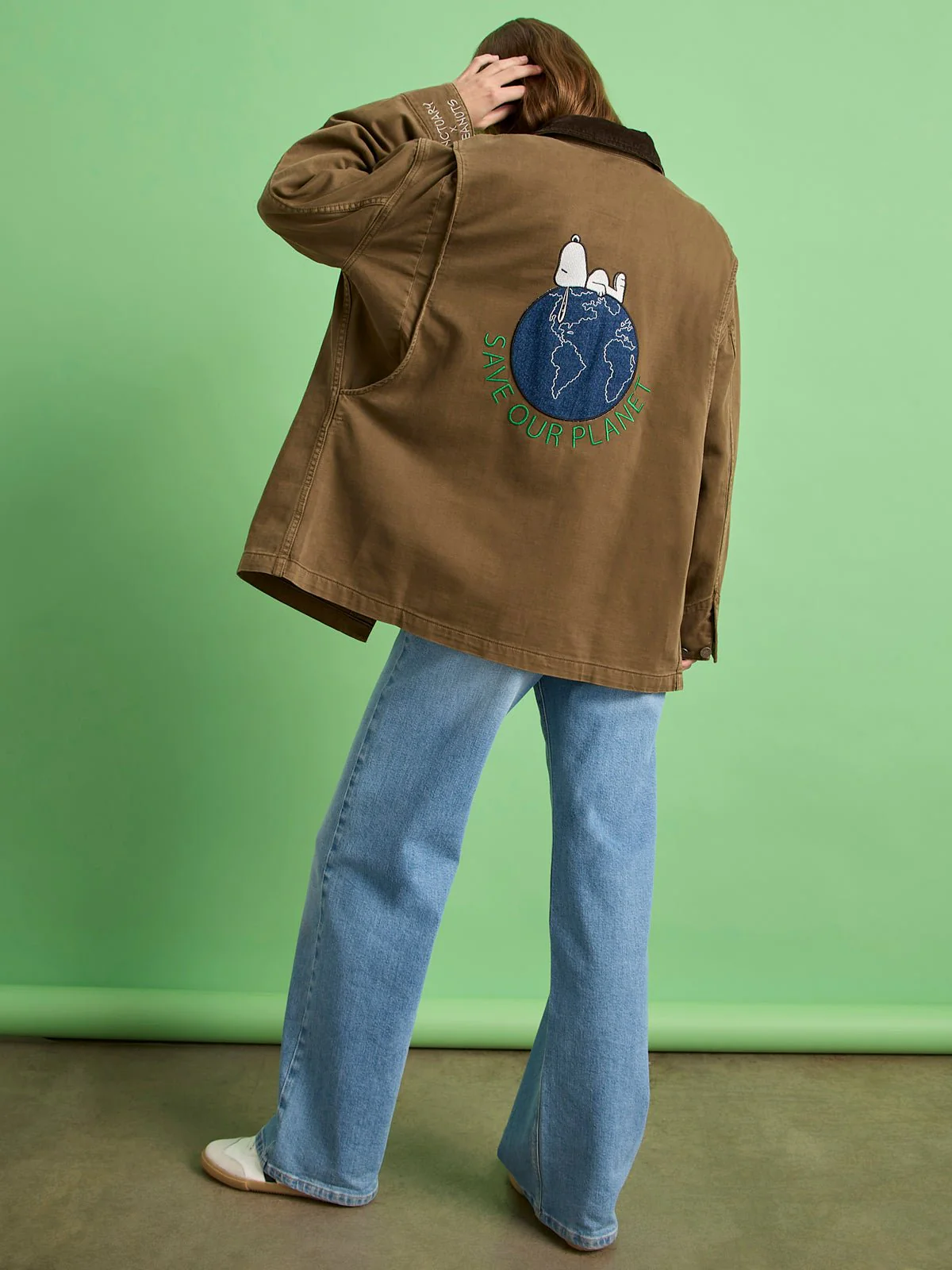 Sanctuary x PEANUTS 75th Anniversary Save Our Planet Jacket - Image 6