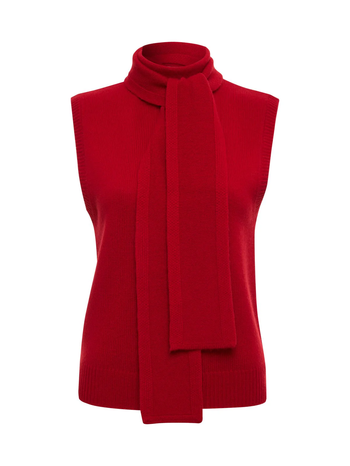 Scarf Sweater Shell Cherry Lacquer - Image 6
