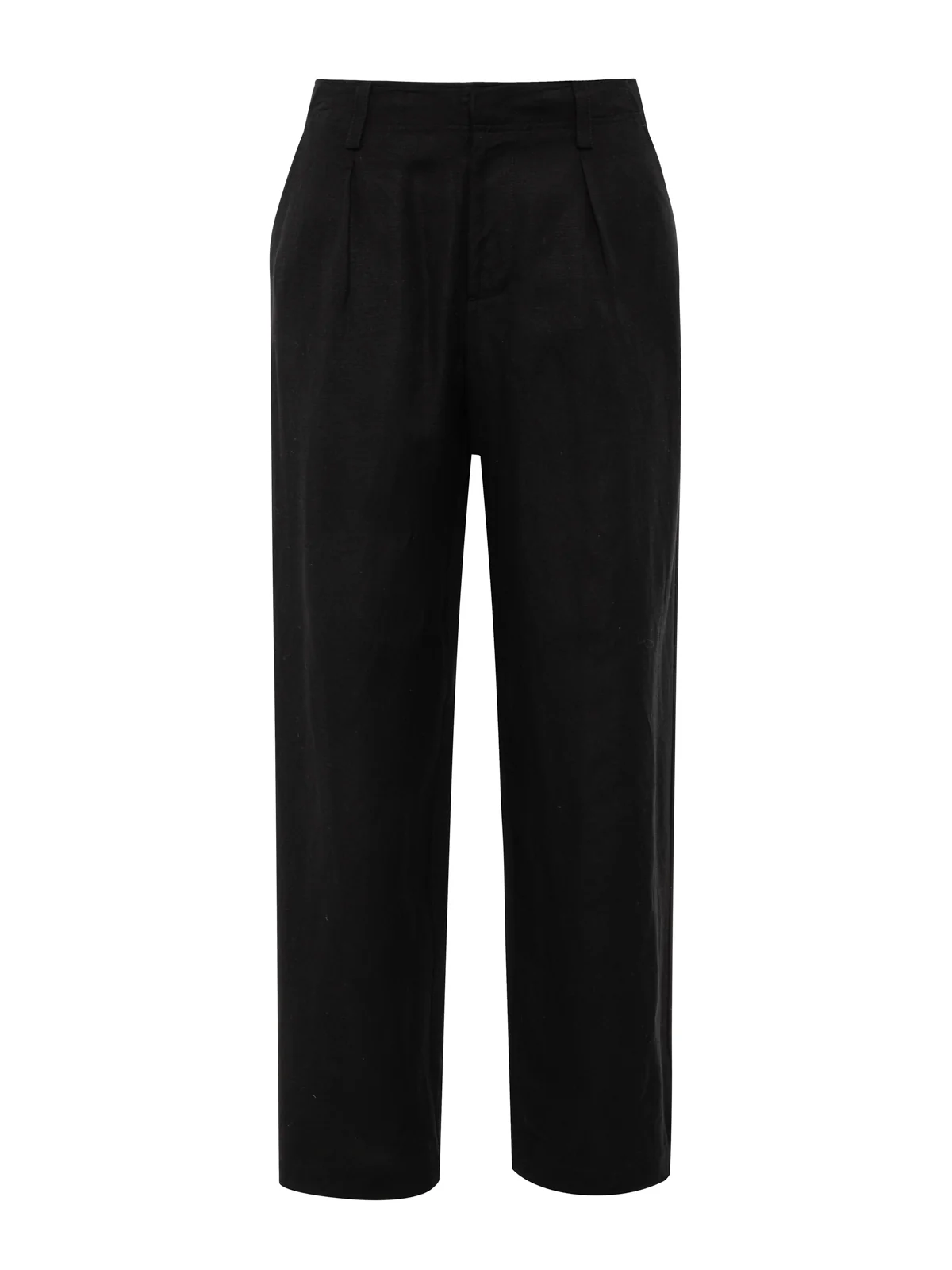 Scout Linen Barrel Pant Black - Image 6