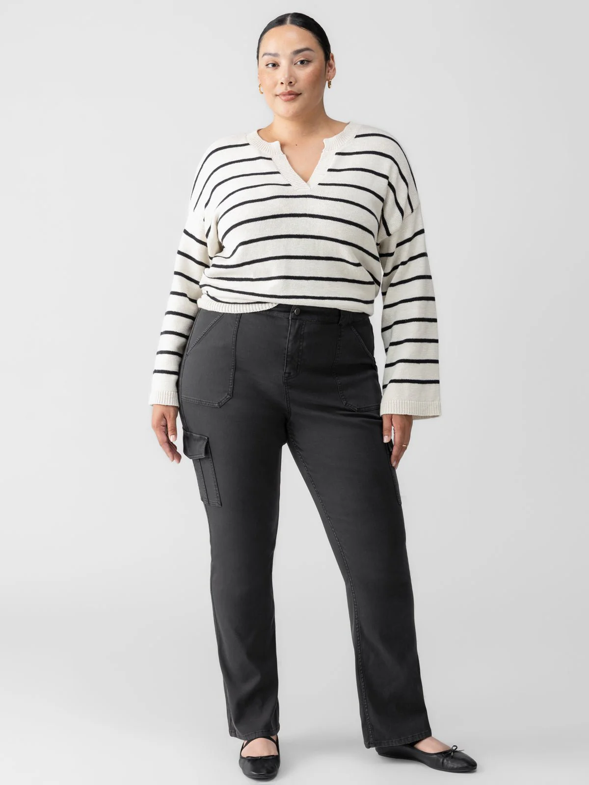 Sculpted Hayden Bootcut Standard Rise Pant Black Extended Sizing - Image 3