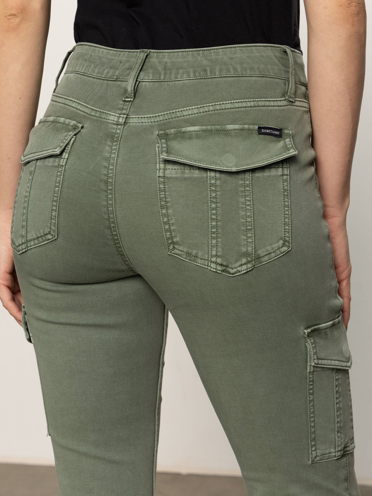 Sculpted Hayden Bootcut Pant Dark Spruce - Image 4