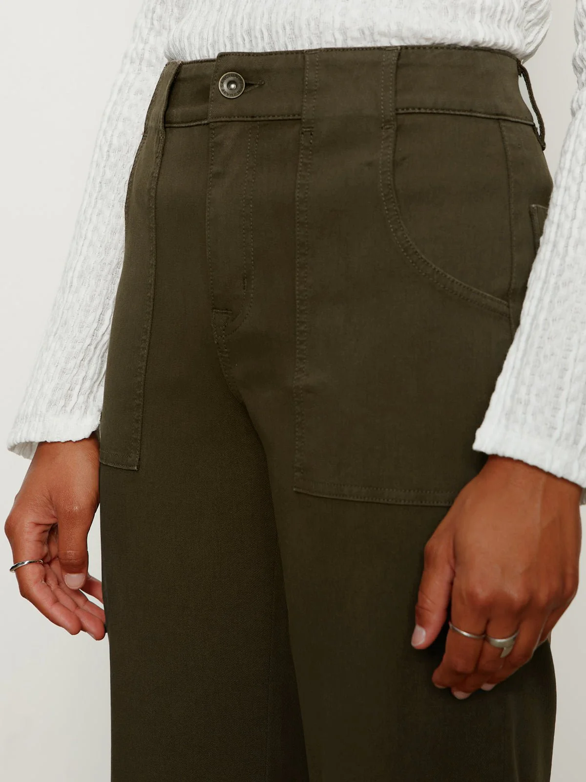 Sculpted Insider Wide Leg Pant Timber - Image 5