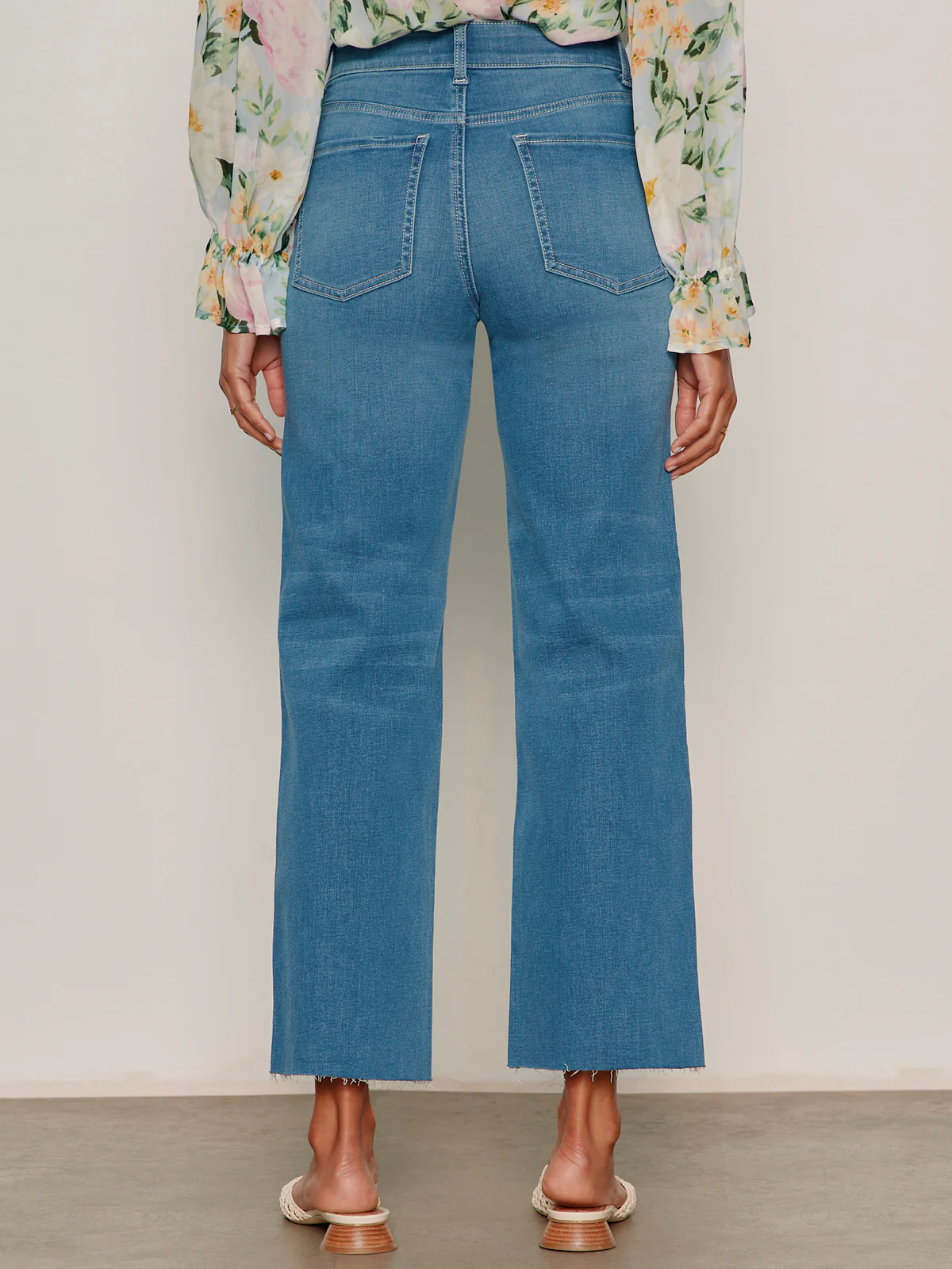 Skipper Crop Jean Blue Aura - Image 2