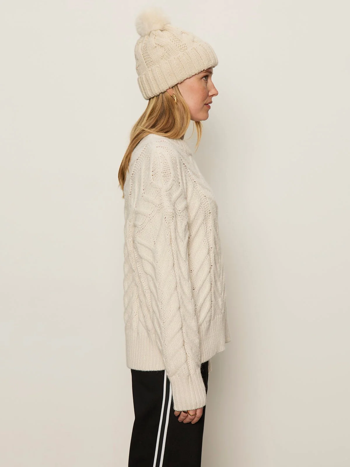 Snow Bunny Statement Sweater Chalk - Image 3