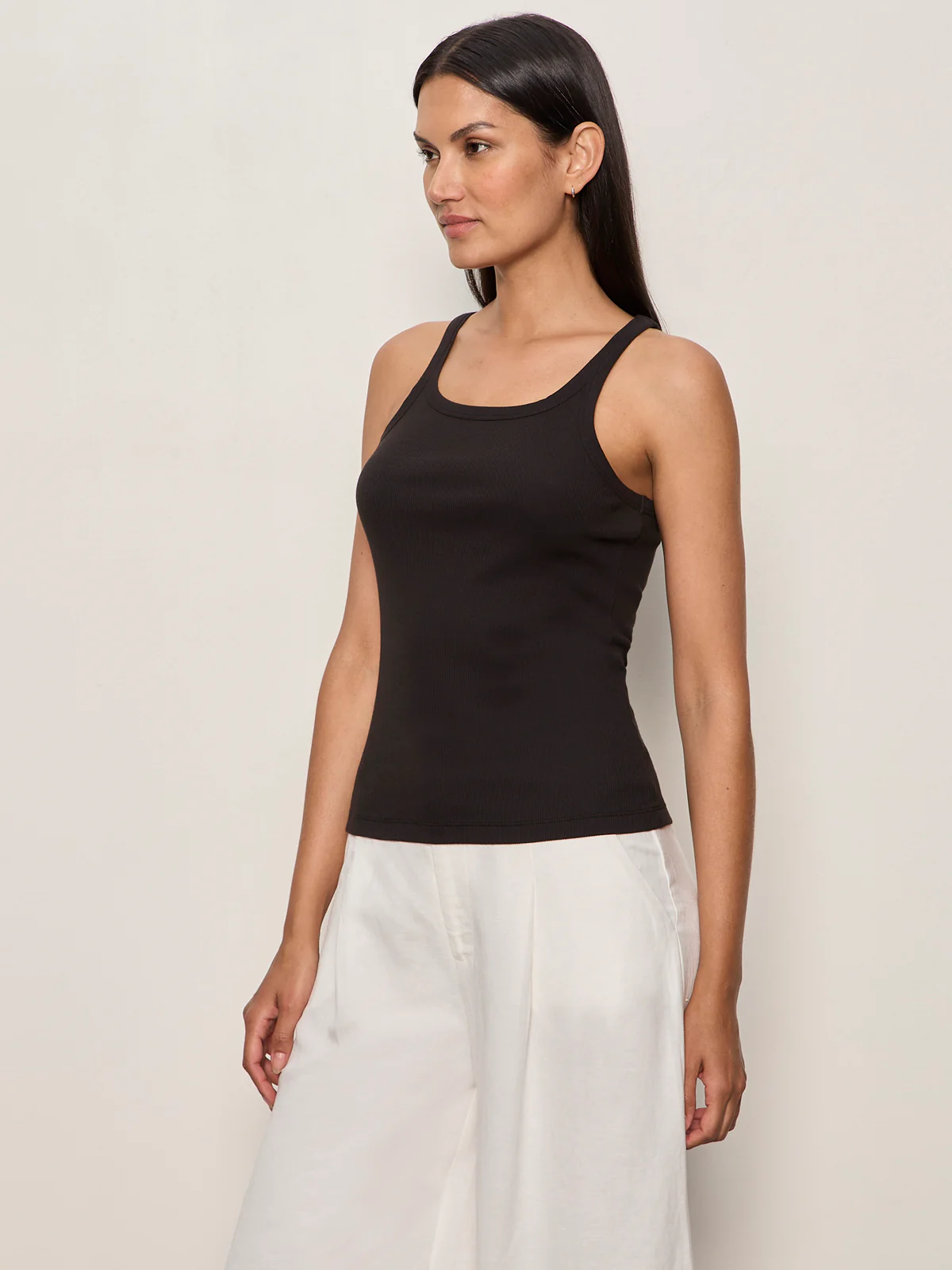 Sprinter Rib Tank Black - Image 3