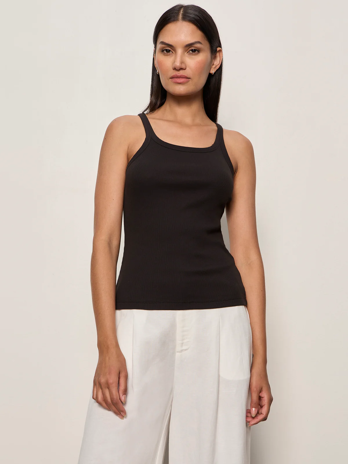 Sprinter Rib Tank Black - Image 4