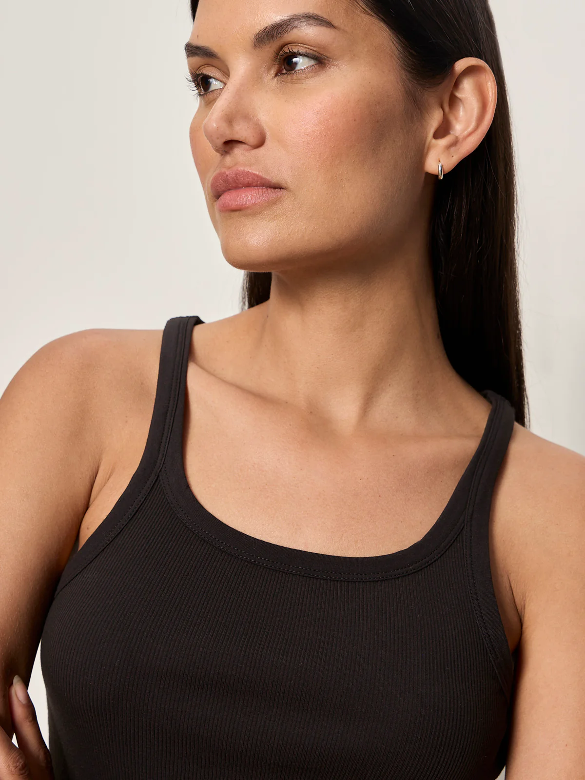 Sprinter Rib Tank Black - Image 6