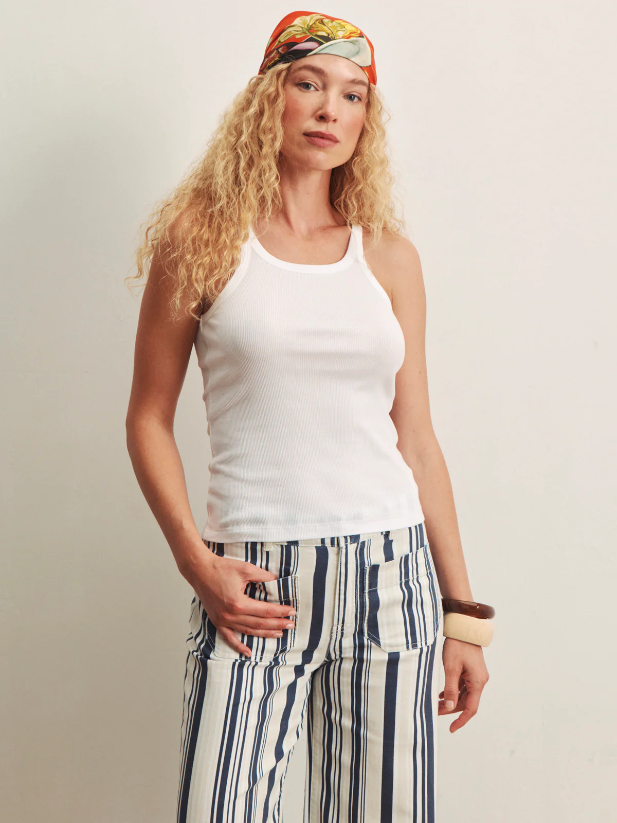 Sprinter Rib Tank White