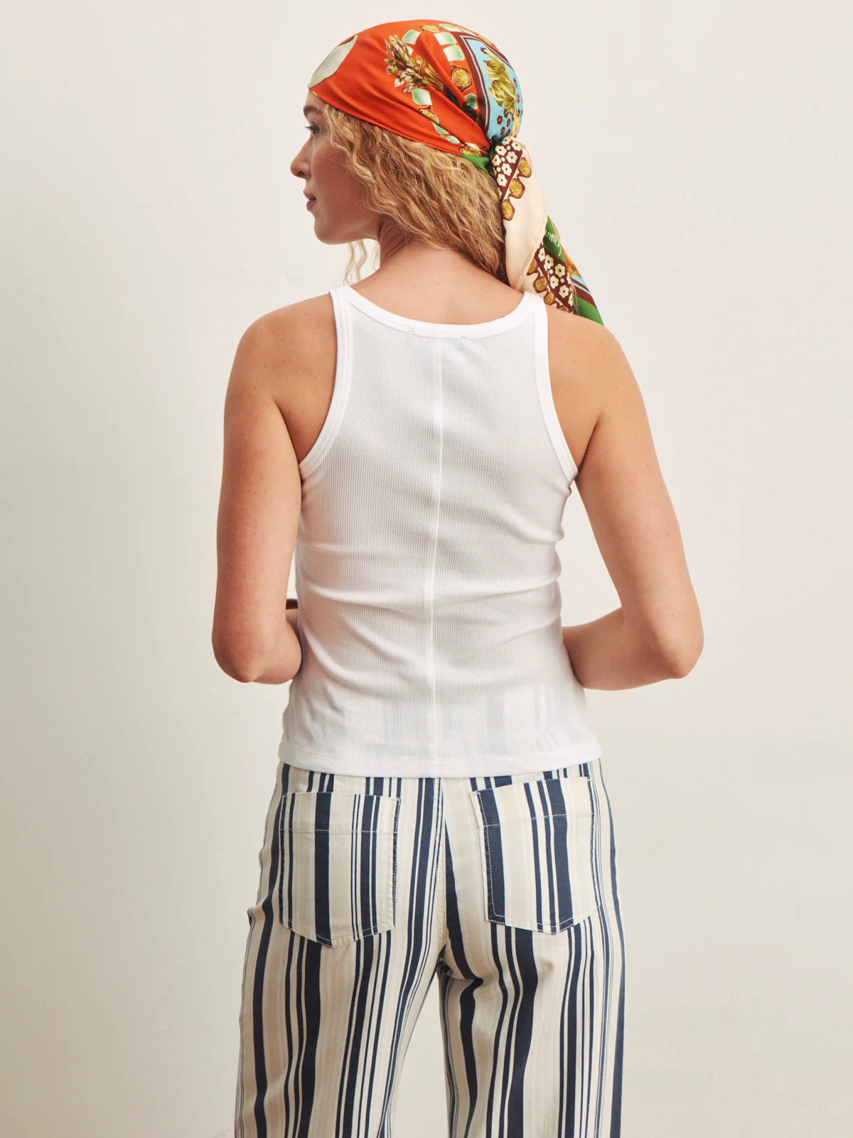 Sprinter Rib Tank White - Image 2