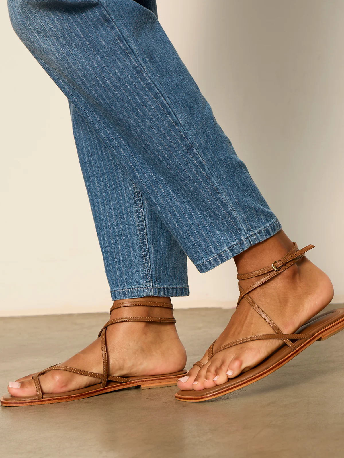 Stella Soft Barrel Jean Railroad Stripe - Image 5