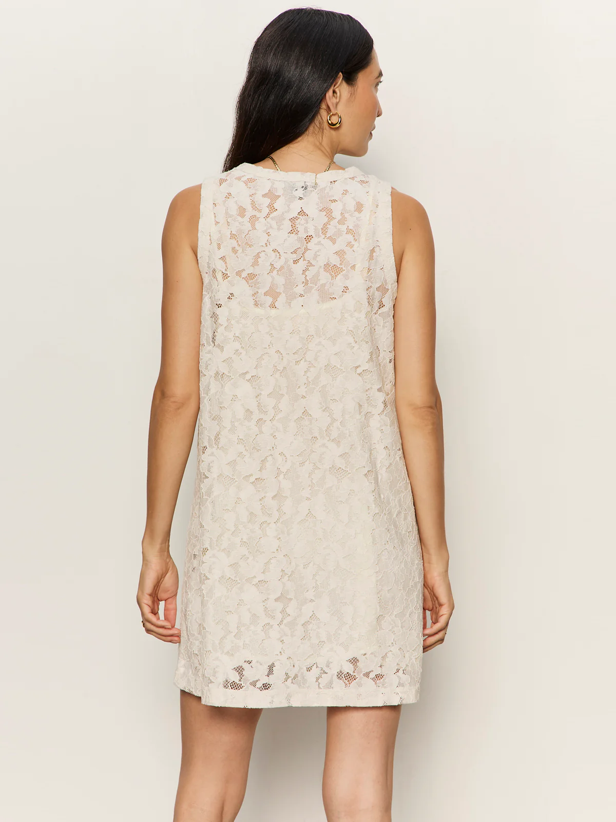 Sunday Best Lace Tank Dress Collagen - Image 3