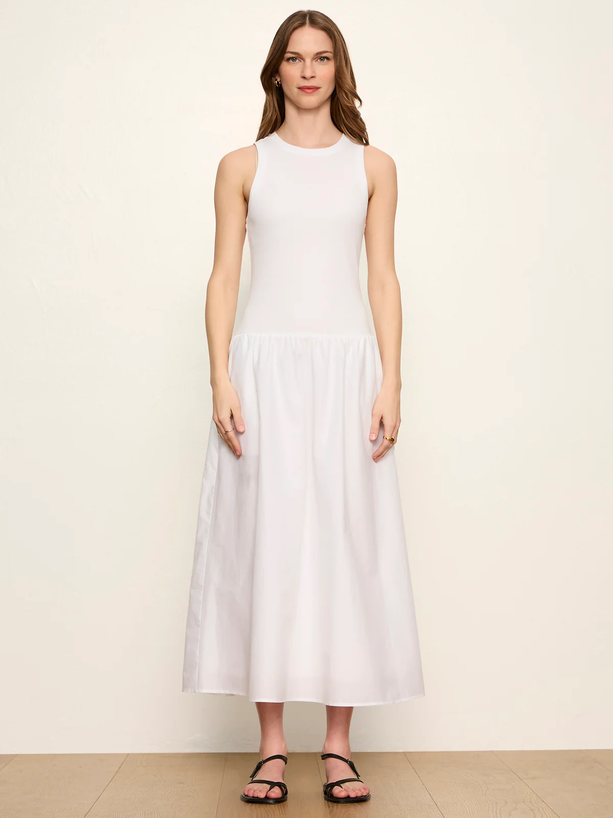 Take Me Away Midi Dress White - Image 3