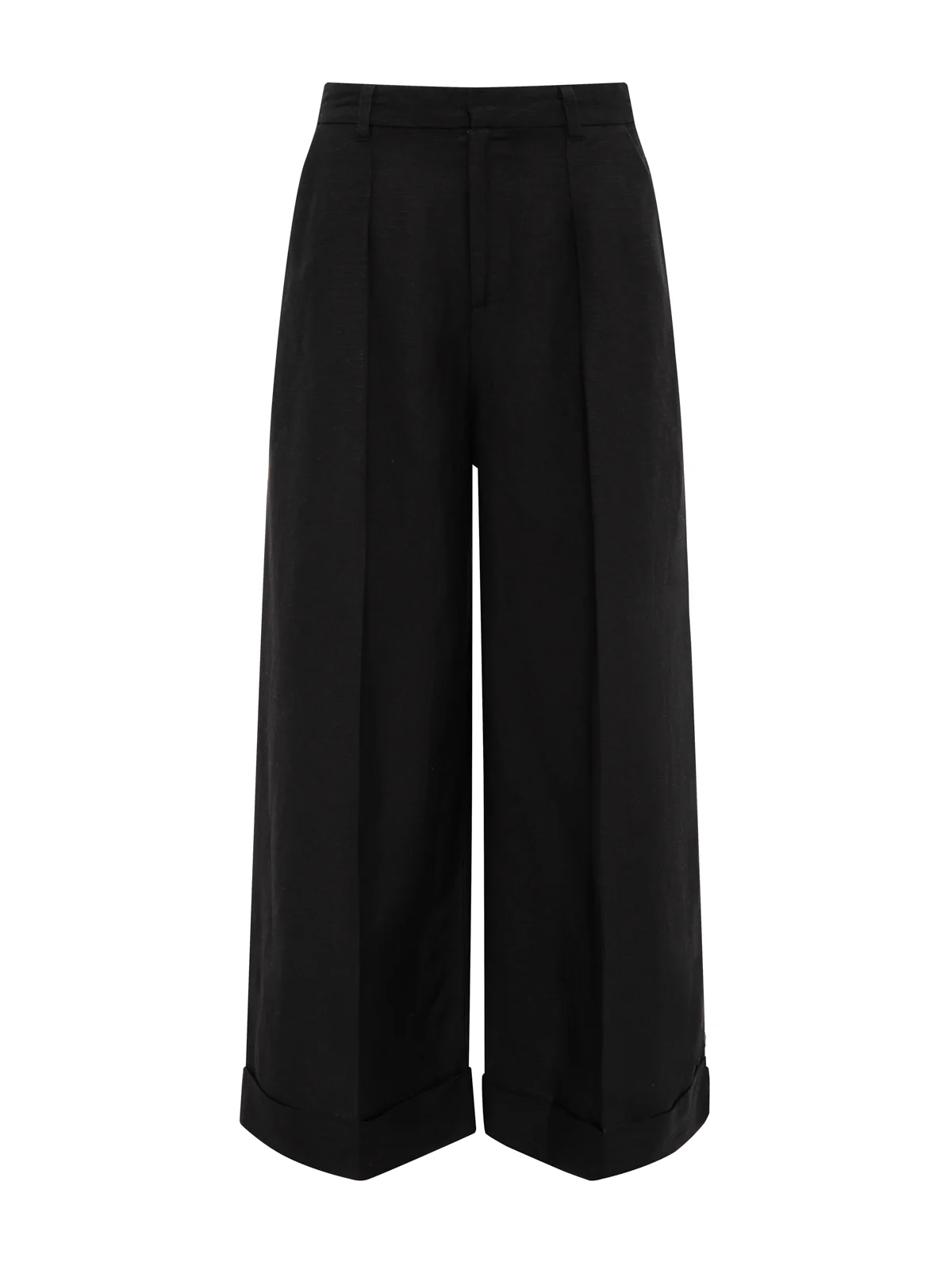 Terrace Linen Pant Black - Image 7