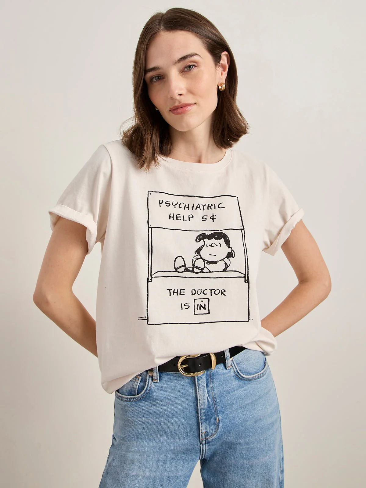 Sanctuary x PEANUTS 75th Anniversary The Doctor Is In Tee - Image 6