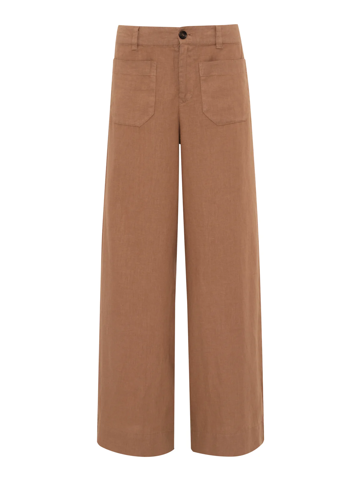 The Linen Marine Wide Leg Toasted Coconut - Image 7