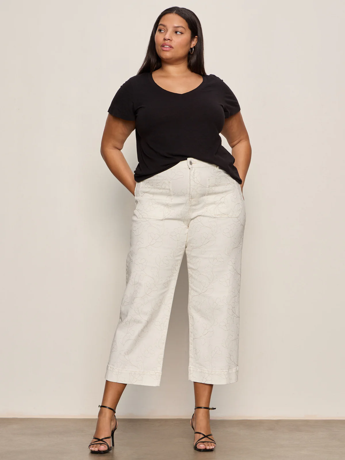 The Marine Crop Jean Chalk Extended Sizing - Image 5