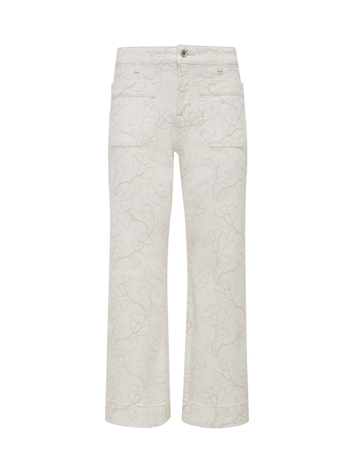 The Marine Crop Jean Chalk Petite Sizing - Image 4