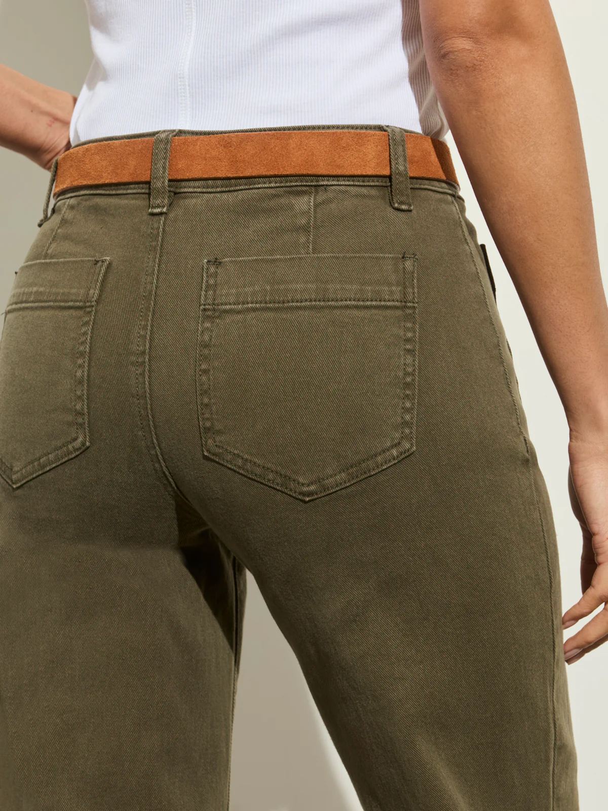 The Marine Standard Rise Denim Pant Fatigue - Image 3