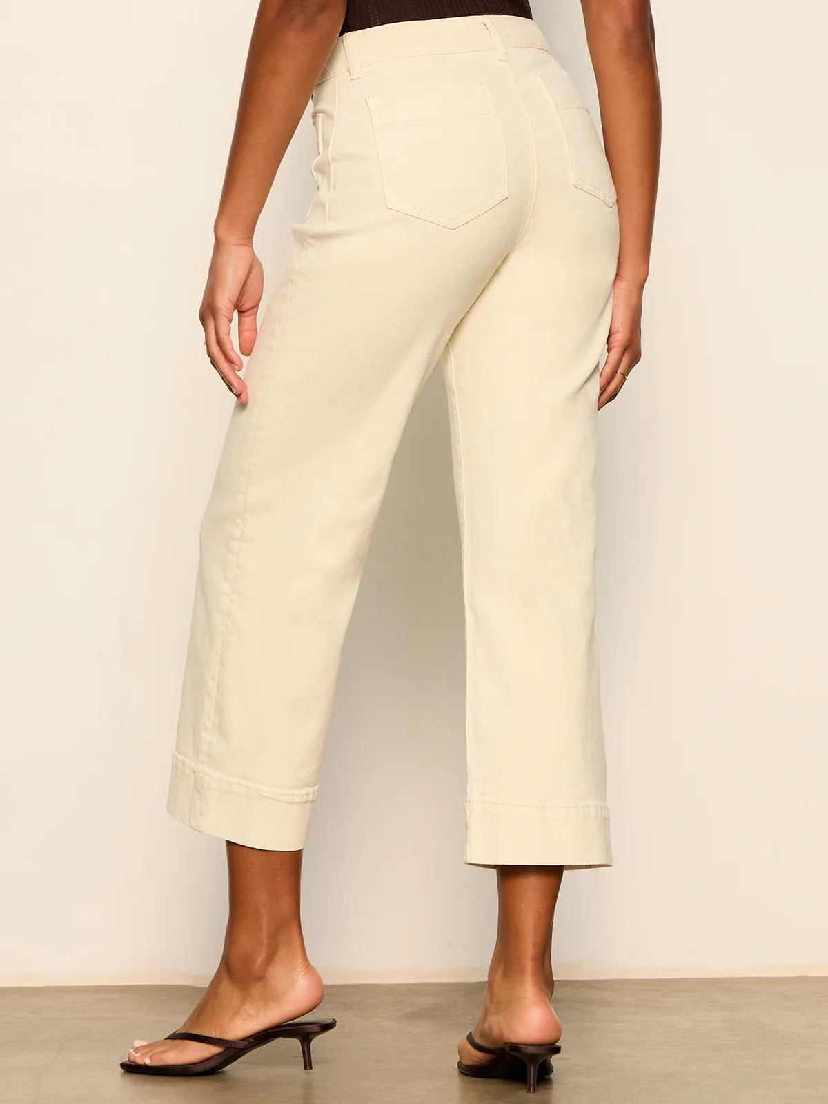The Marine Standard Rise Denim Pant French Vanilla - Image 3