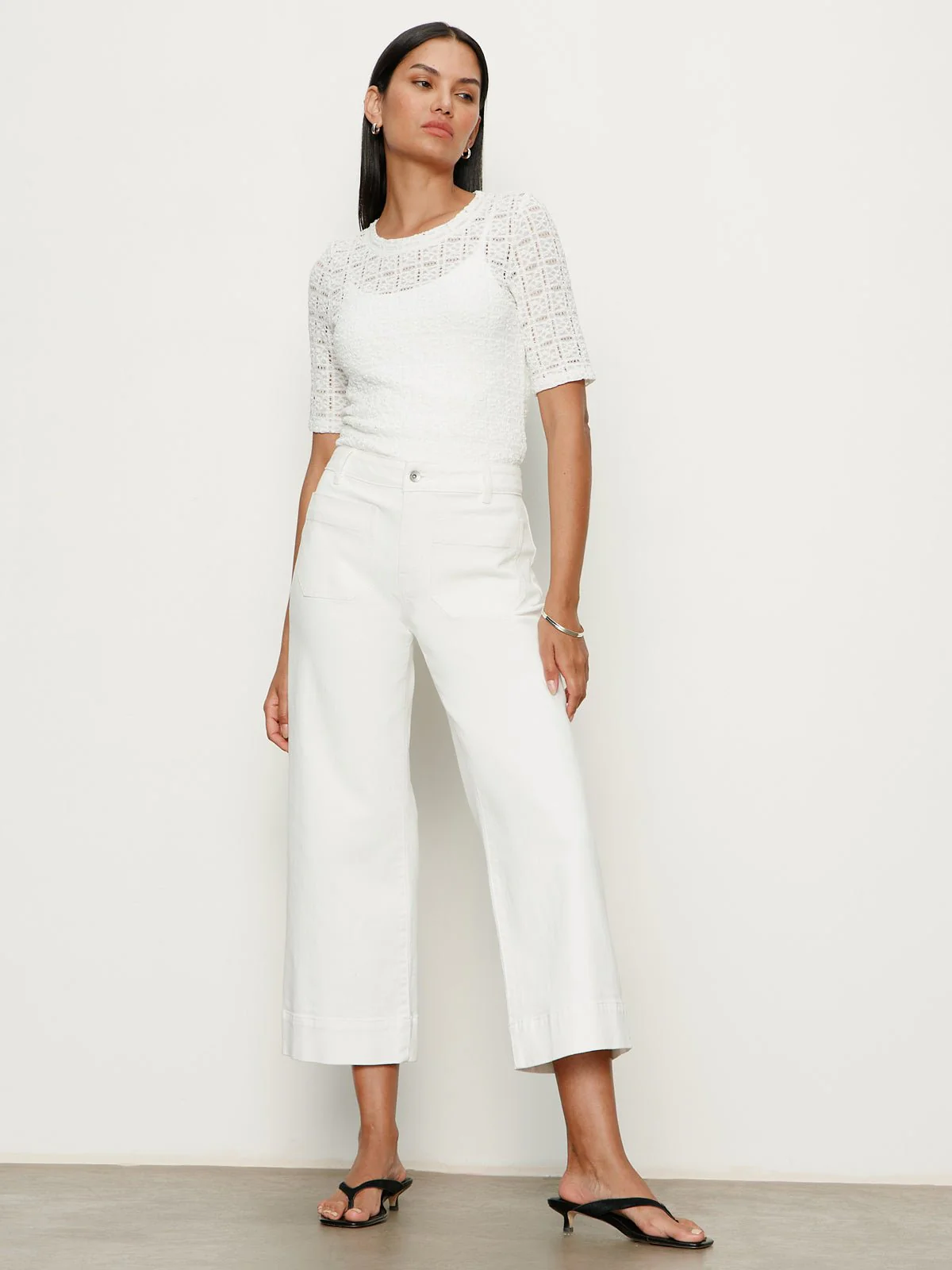 The Marine Jean Bleached White - Image 6