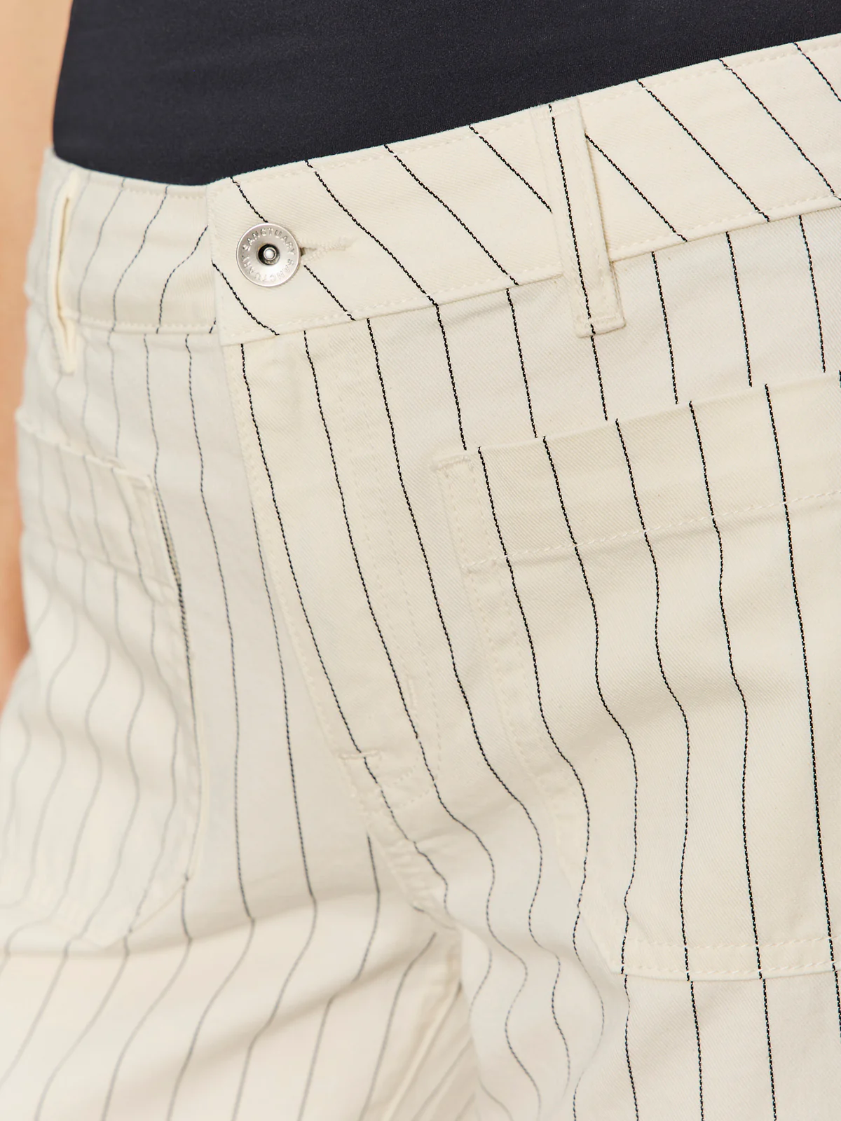 The Marine Jean Bleached White Pinstripe - Image 4