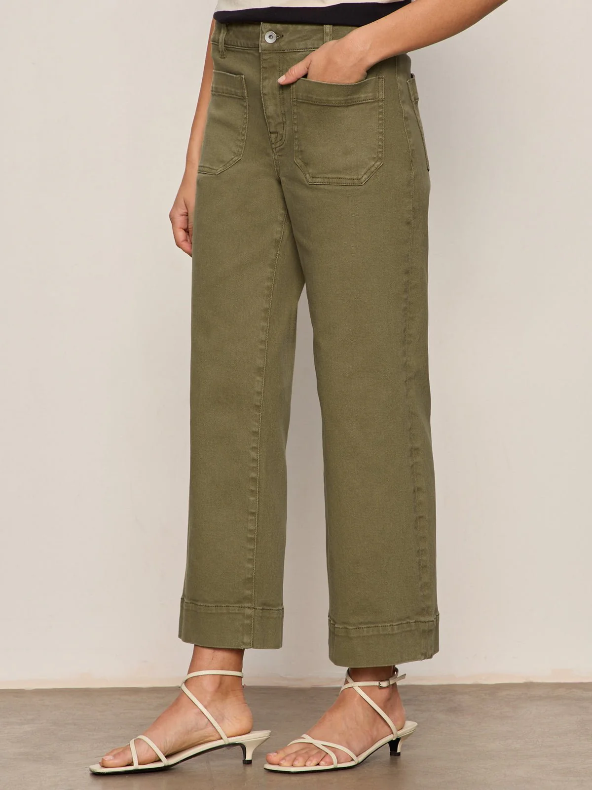 The Marine Jean Covert Green - Image 3