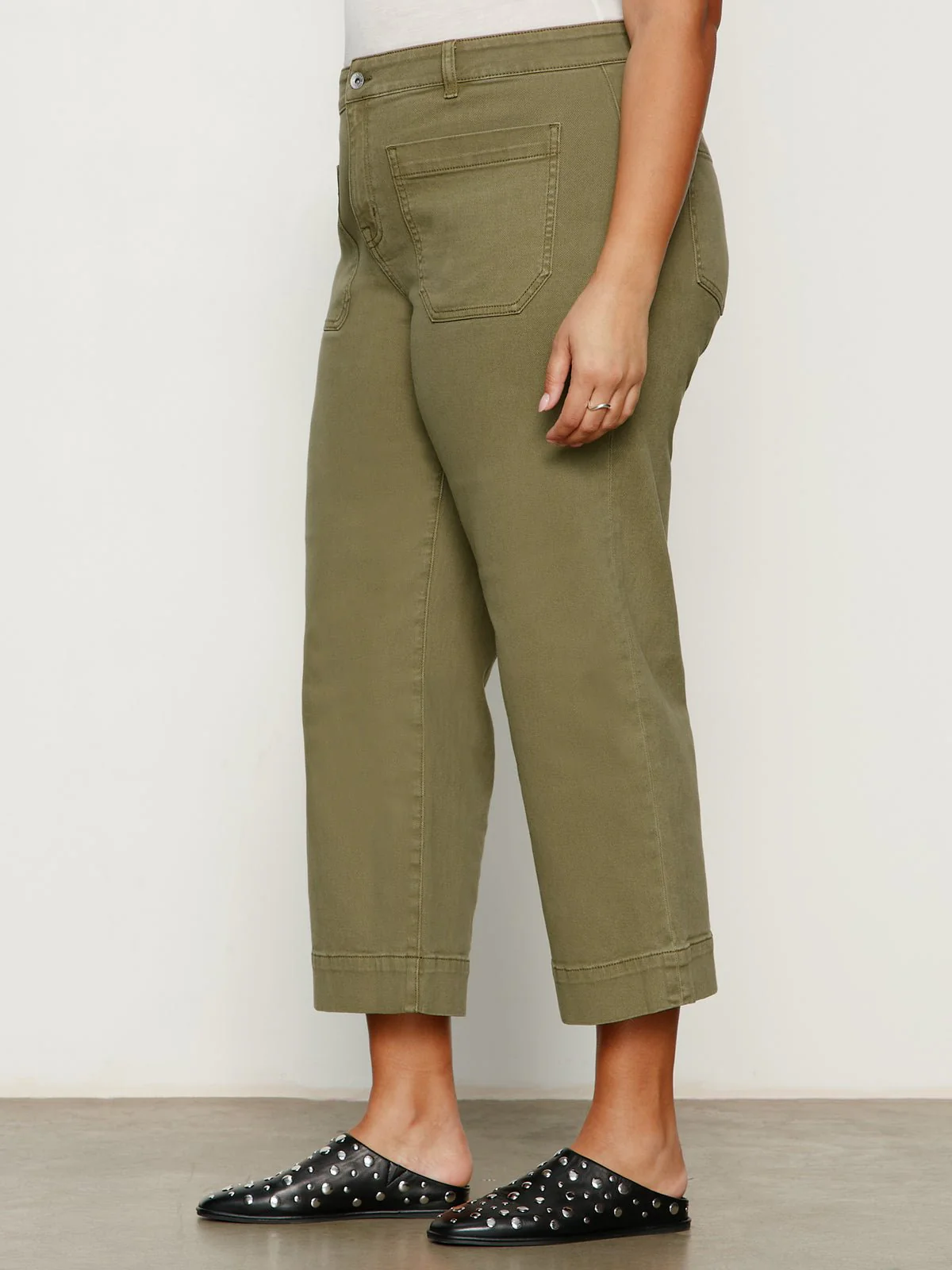 The Marine Jean Covert Green Extended Sizing - Image 2